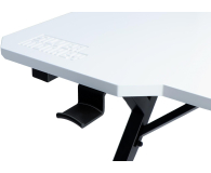 Silver Monkey Biurko gamingowe GD-160 RGB białe - 623240 - zdjęcie 3